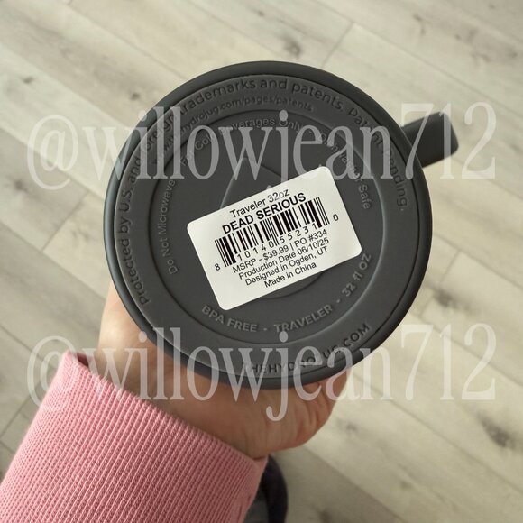 “Dead Serious" HydroJug 32 oz Traveler Tumbler - Halloween - Limited Edition - Picture 4 of 4